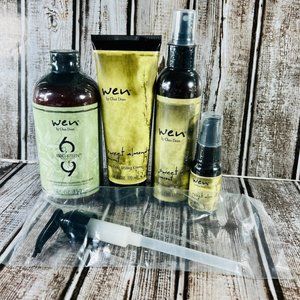 Wen Straightening Smoothing Gloss 69 Ultra Cleanse Anti-Frizz Replenish Lot of 4